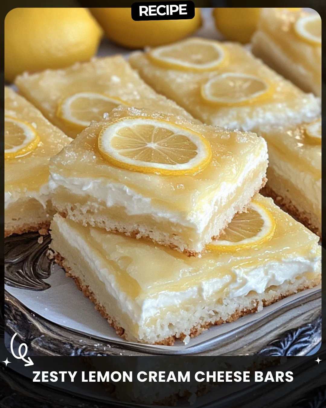 Zesty Lemon Cream Cheese Bars