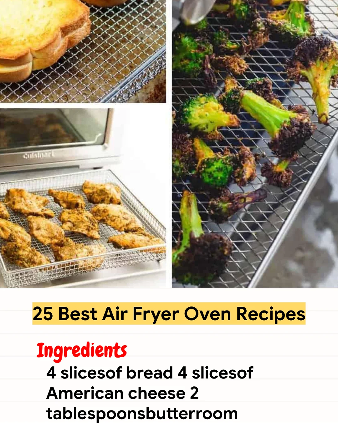 Air Fryer Recipe 25 Best Air Fryer Oven Recipes
