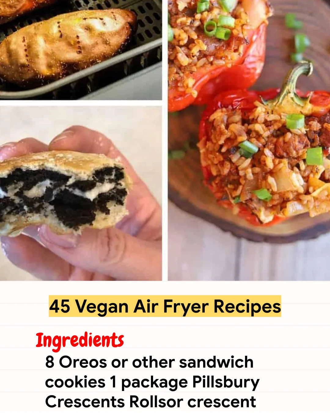 Air Fryer Recipe 45 Vegan Air Fryer Recipes