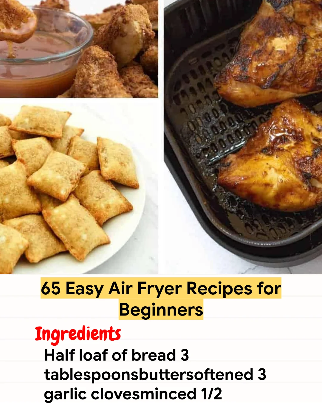 Air Fryer Recipe 65 Easy Air Fryer Recipes for Beginners
