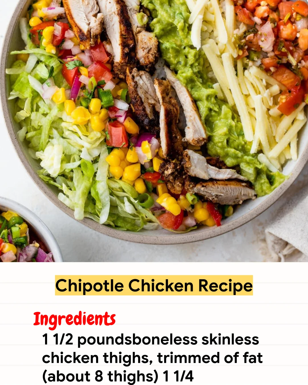 Air Fryer Recipe Chipotle Chicken Recipe