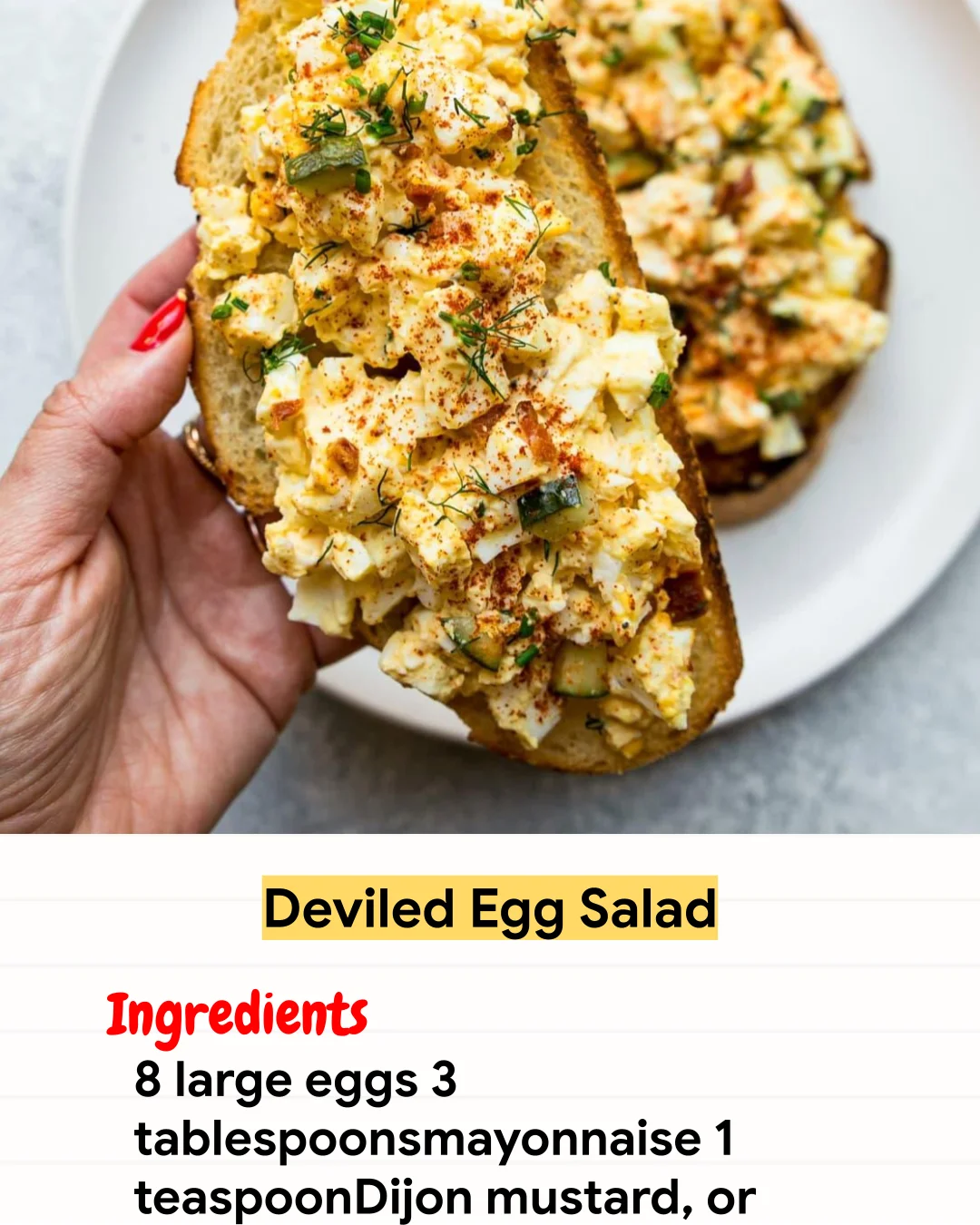 Air Fryer Recipe Deviled Egg Salad