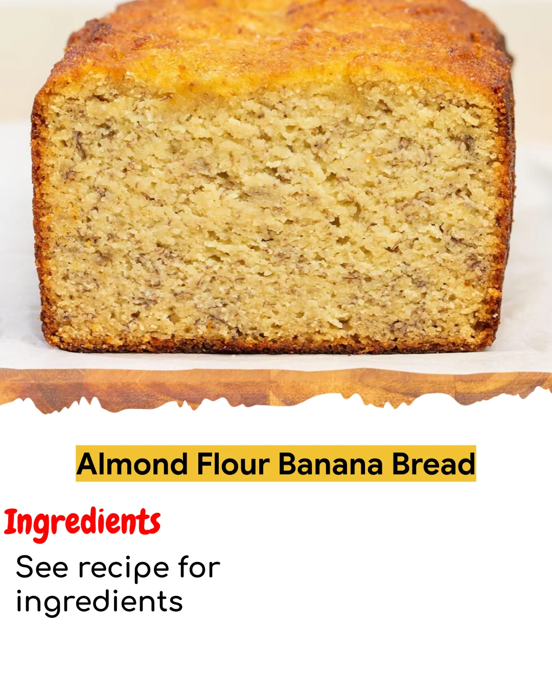 Almond Flour Banana Bread (Tested 10+ Times)