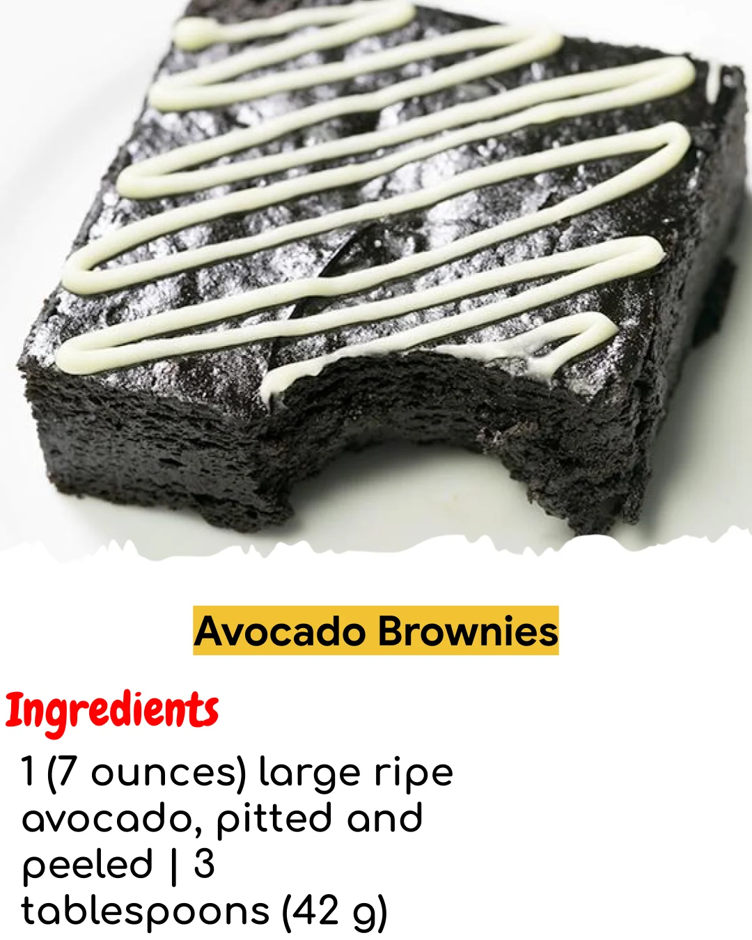 Avocado Brownies (Meal Prep Friendly)