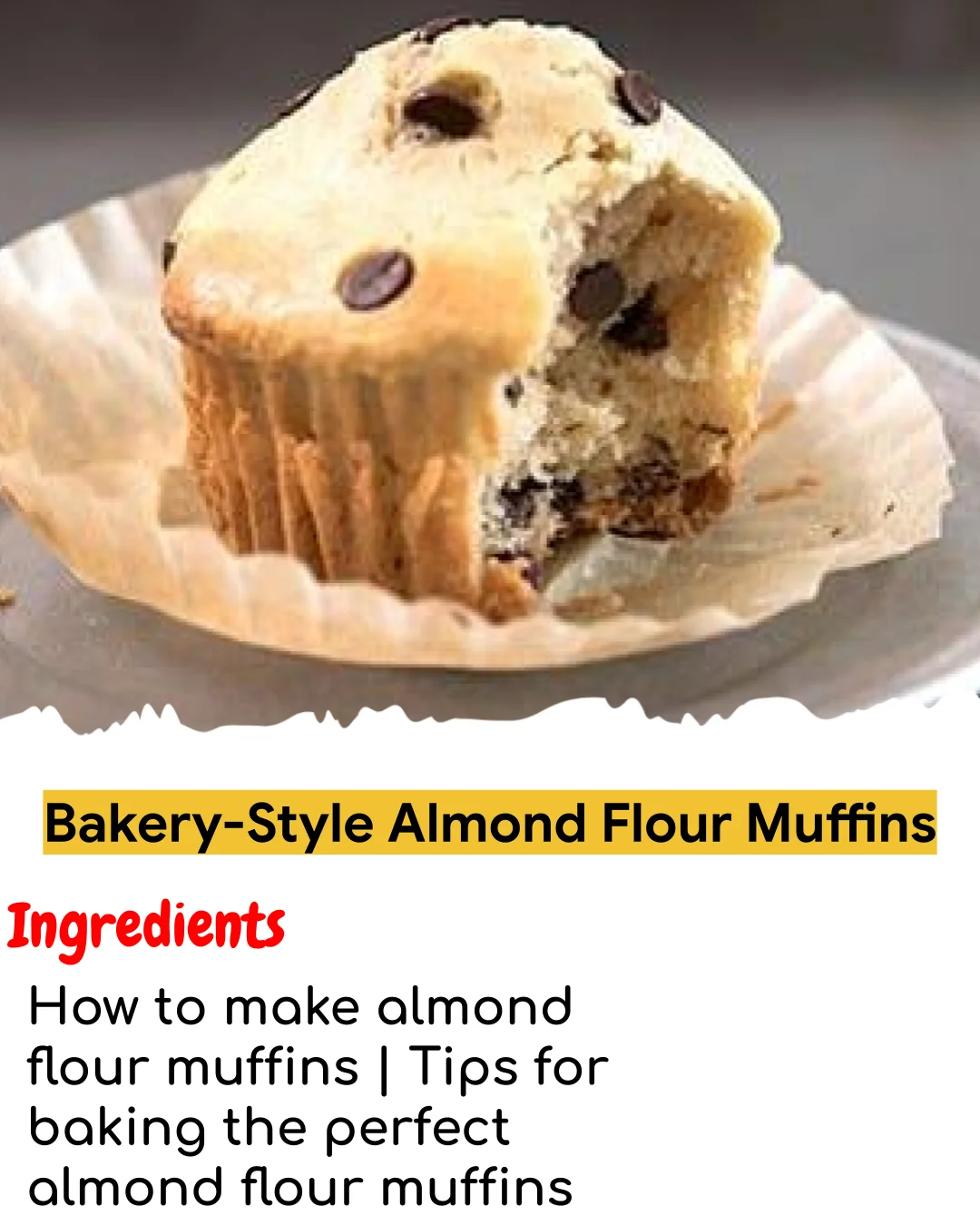Bakery-Style Almond Flour Muffins (Meal Prep Friendly)