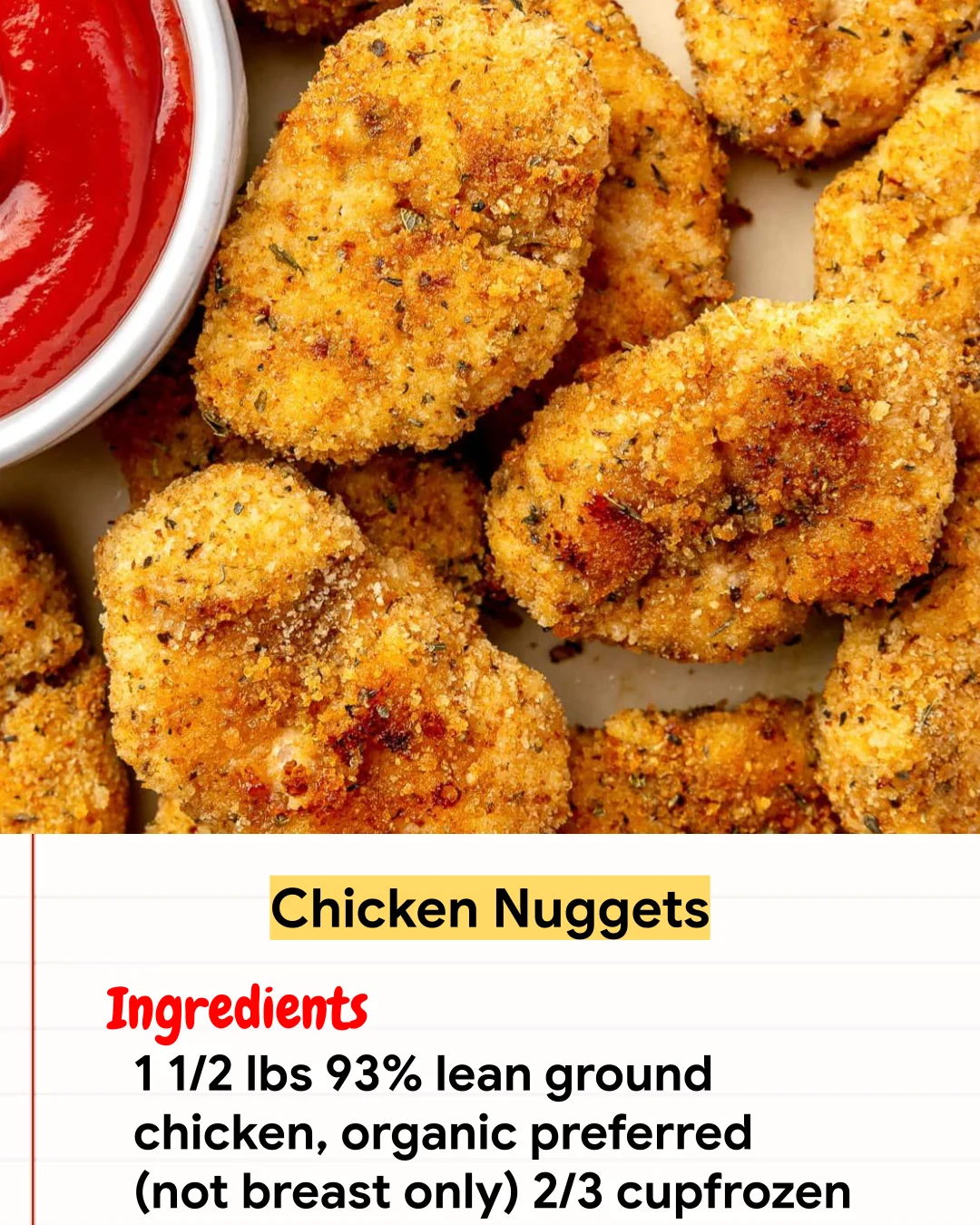 Chicken Recipe Chicken Nuggets