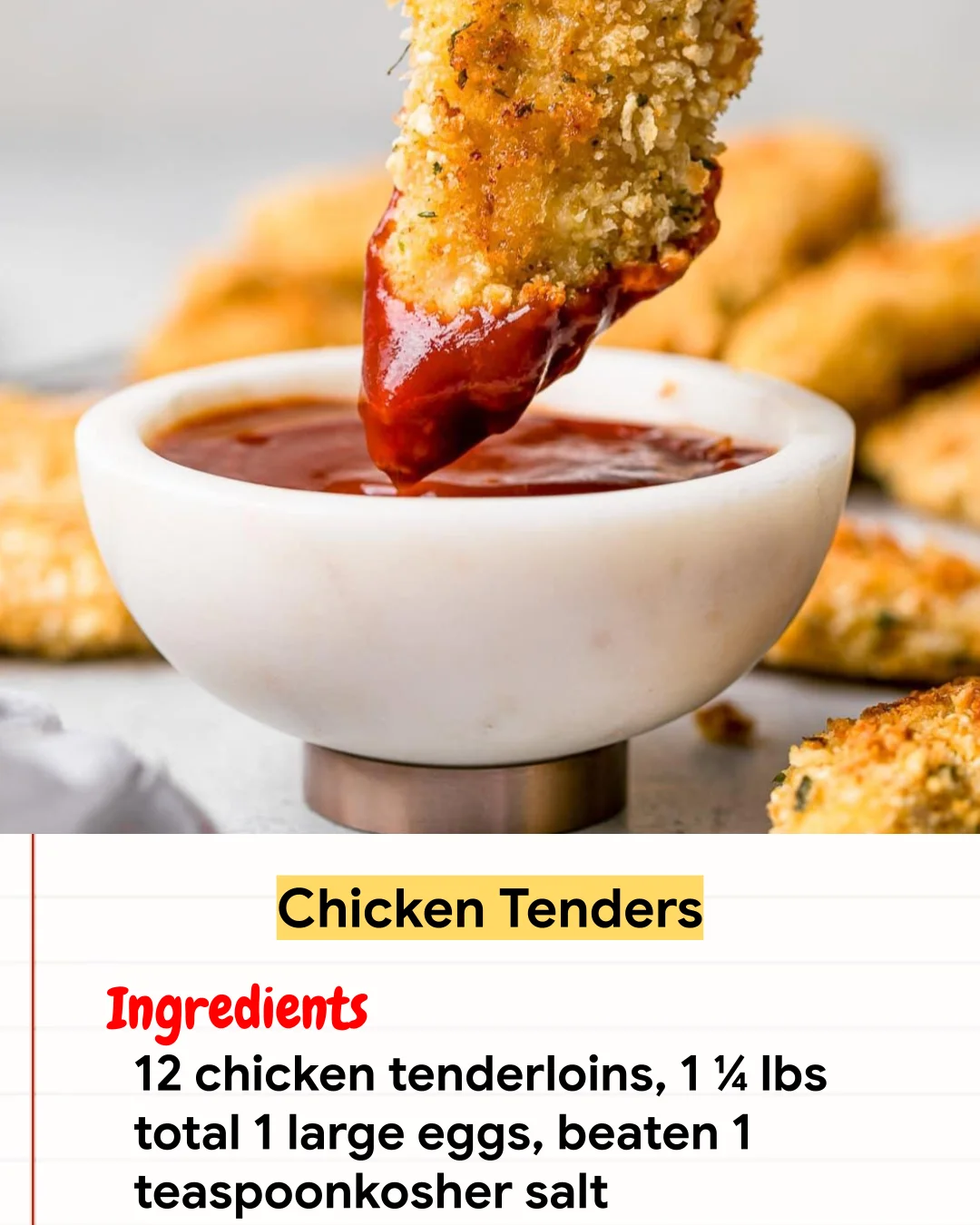 Chicken Recipe Chicken Tenders