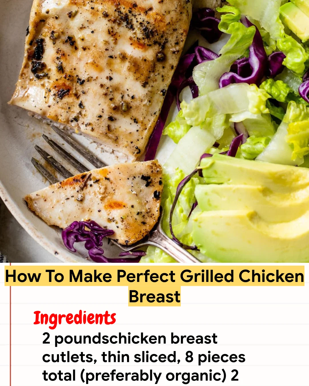 Chicken Recipe How To Make Perfect Grilled Chicken Breast