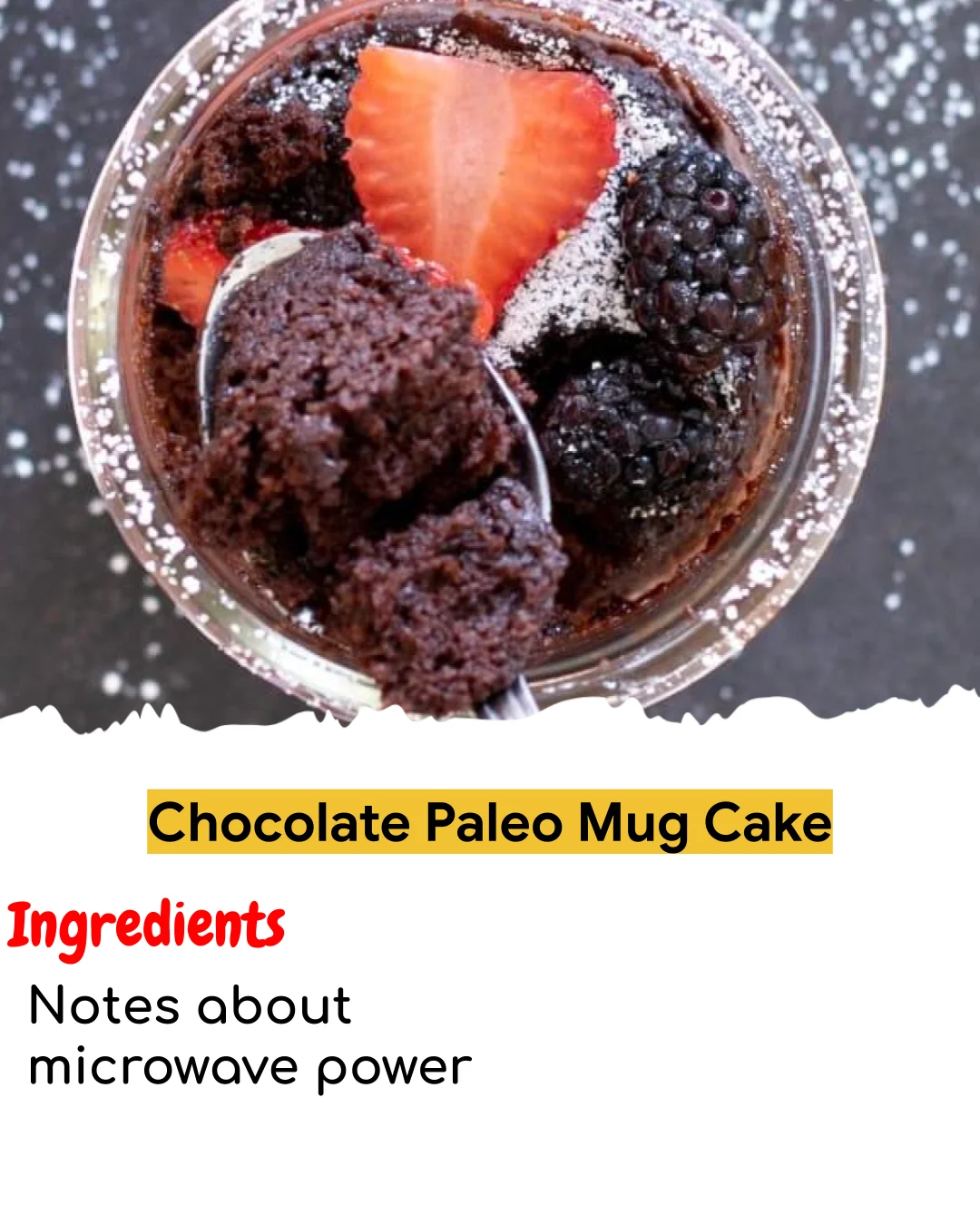Chocolate Paleo Mug Cake (Tested 10+ Times)