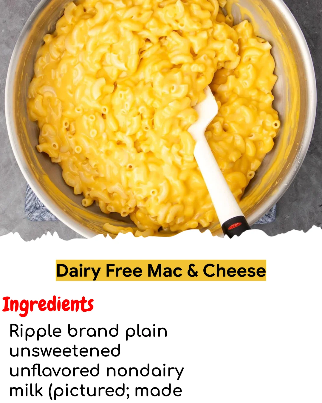 Dairy Free Mac & Cheese (Tested 10+ Times)