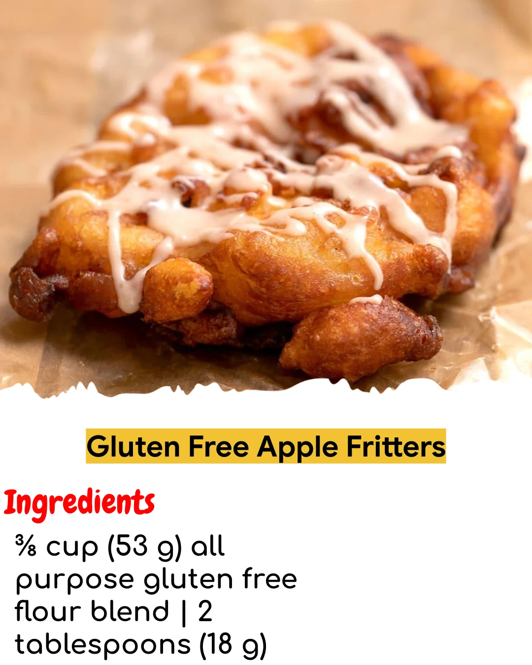 Gluten Free Apple Fritters (Tested 10+ Times)