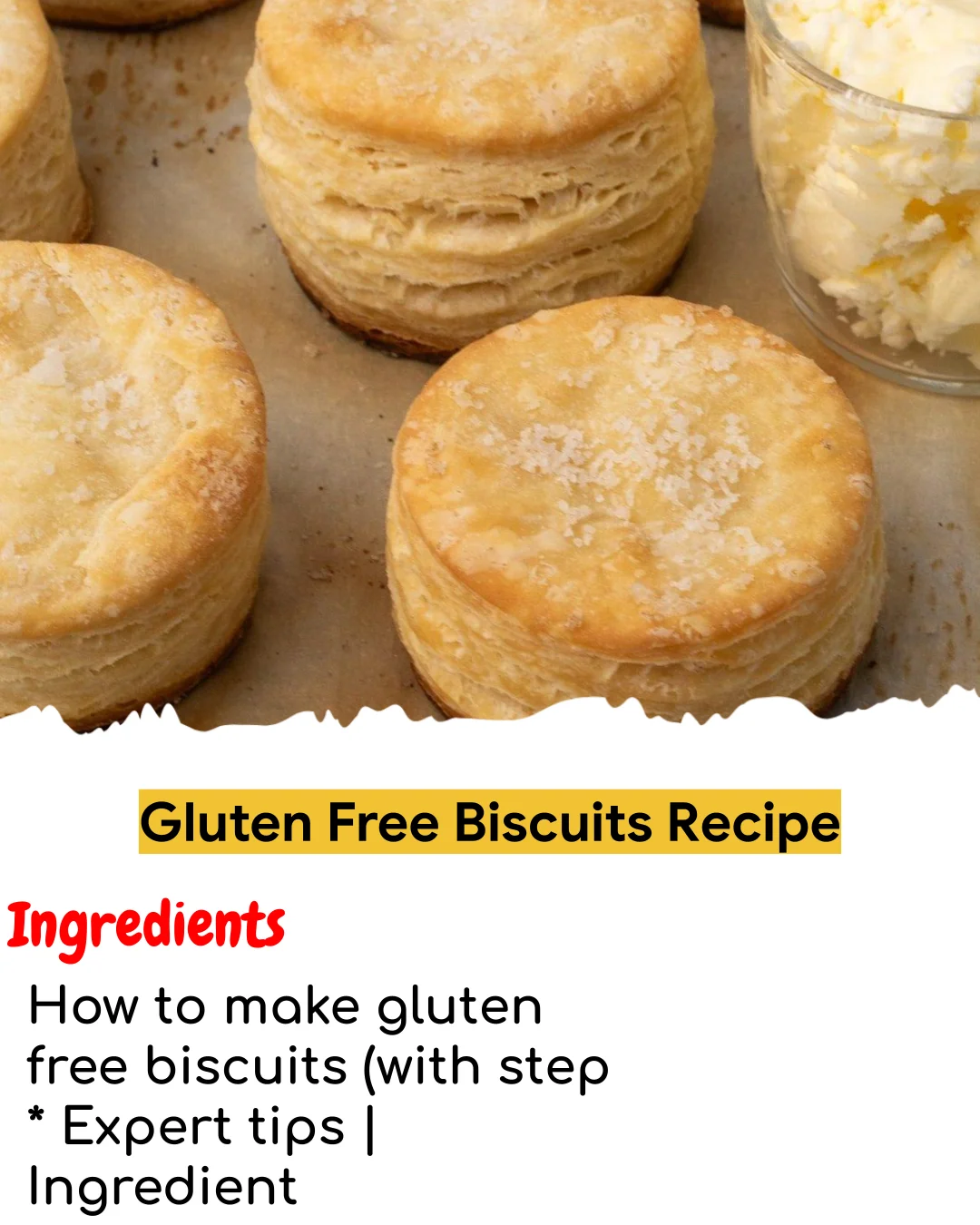 Gluten Free Biscuits Recipe (Meal Prep Friendly)