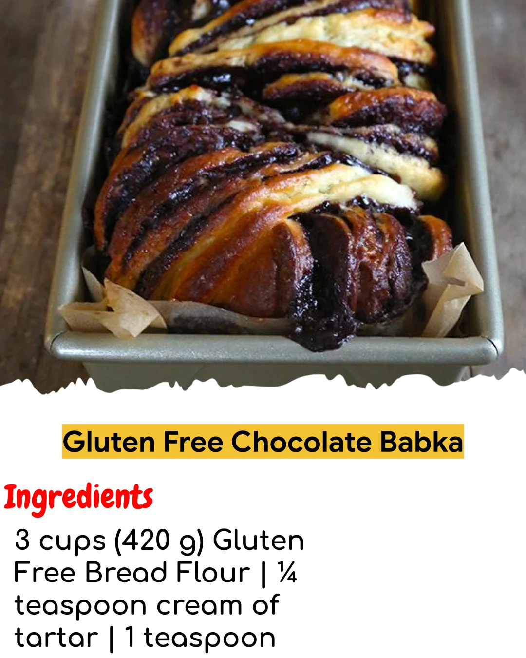 Gluten Free Chocolate Babka (Easy 60-Minute)