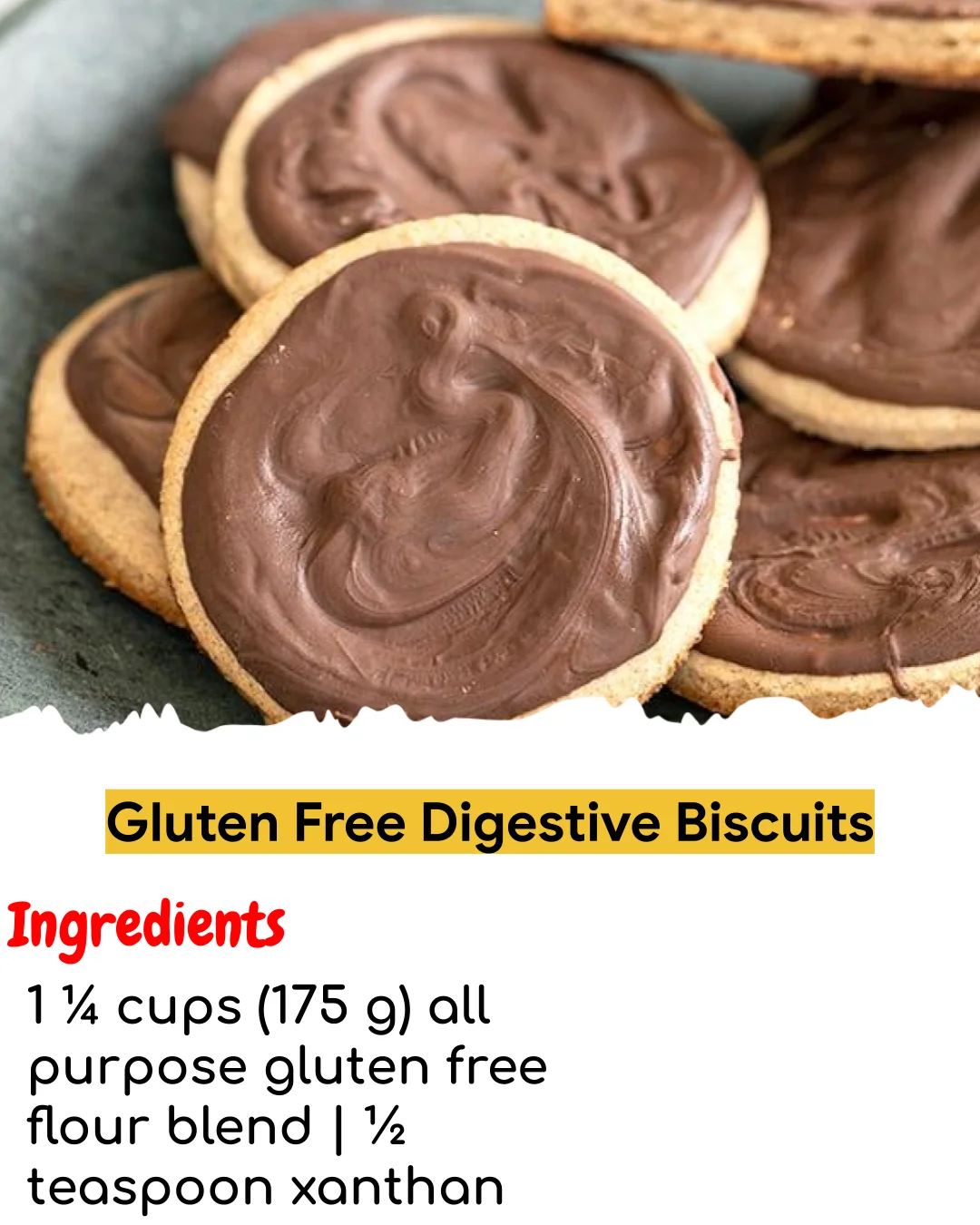 Gluten Free Digestive Biscuits (Easy 60-Minute)