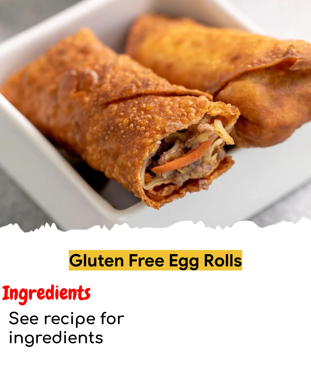 Gluten Free Egg Rolls (Easy 60-Minute)