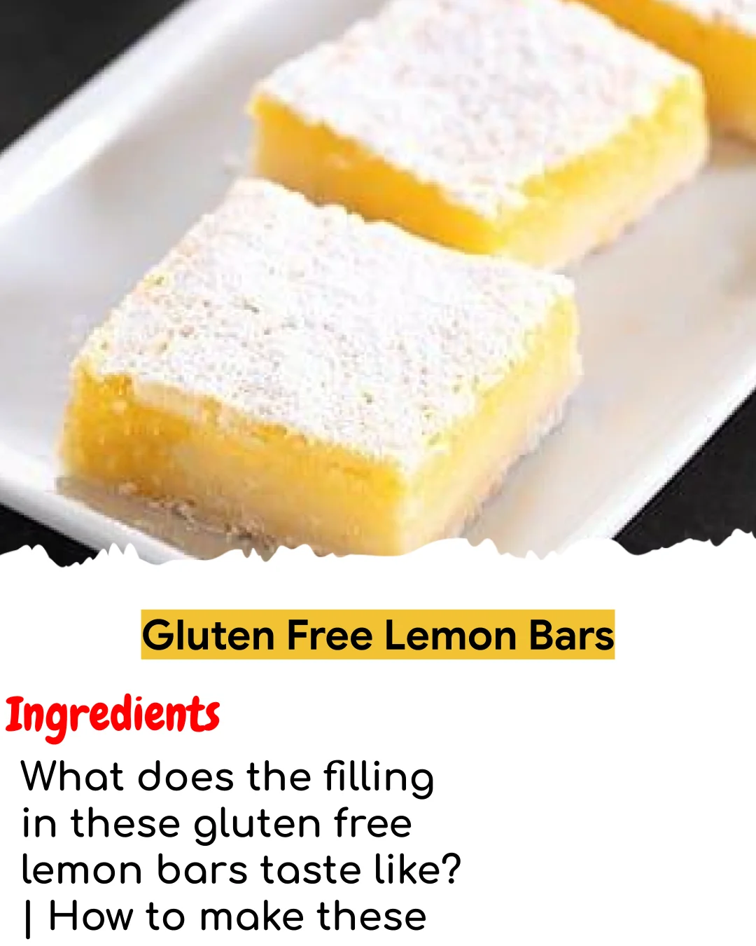 Gluten Free Lemon Bars (Meal Prep Friendly)
