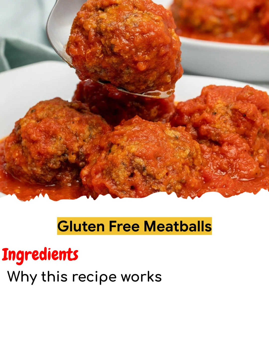 Gluten Free Meatballs (Meal Prep Friendly)