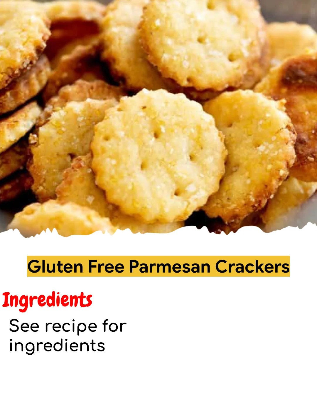 Gluten Free Parmesan Crackers (Meal Prep Friendly)