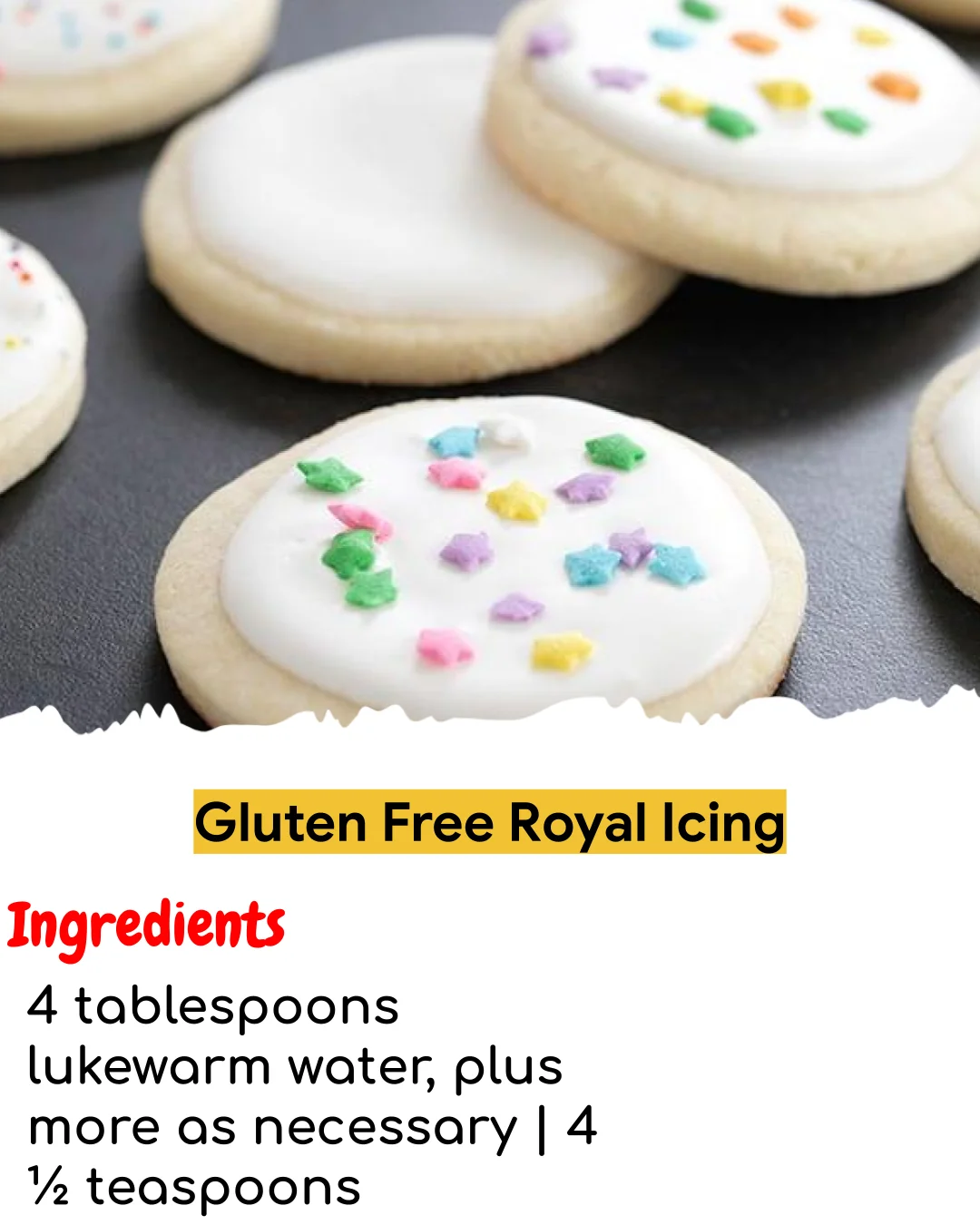 Gluten Free Royal Icing (Chef-Developed)