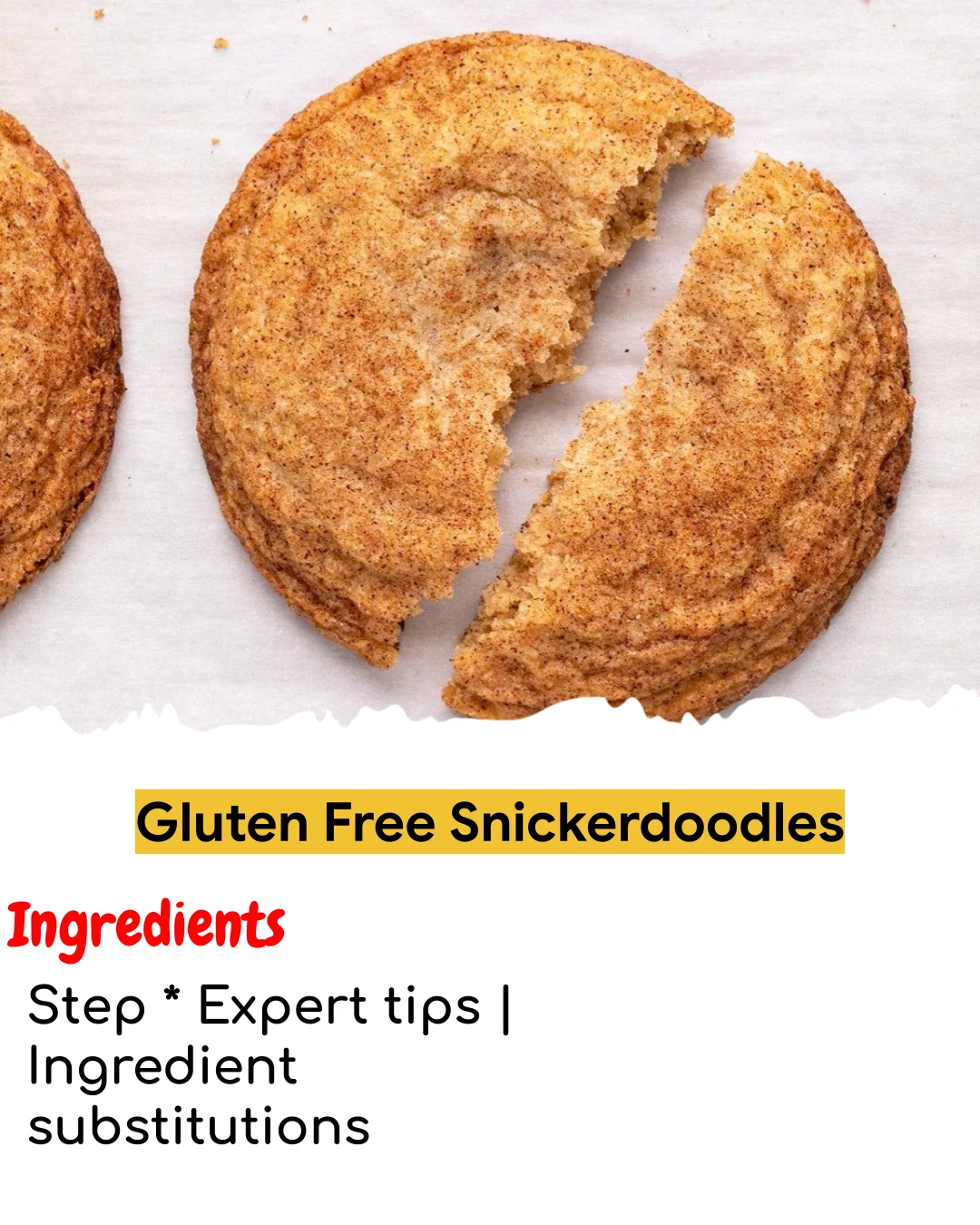 Gluten Free Snickerdoodles (Tested 10+ Times)