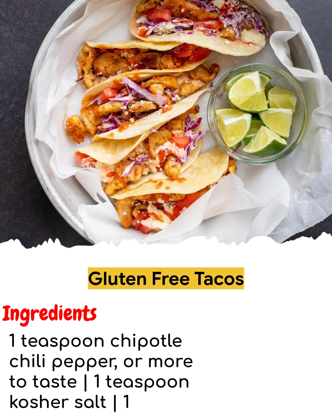 Gluten Free Tacos (Chef-Developed)