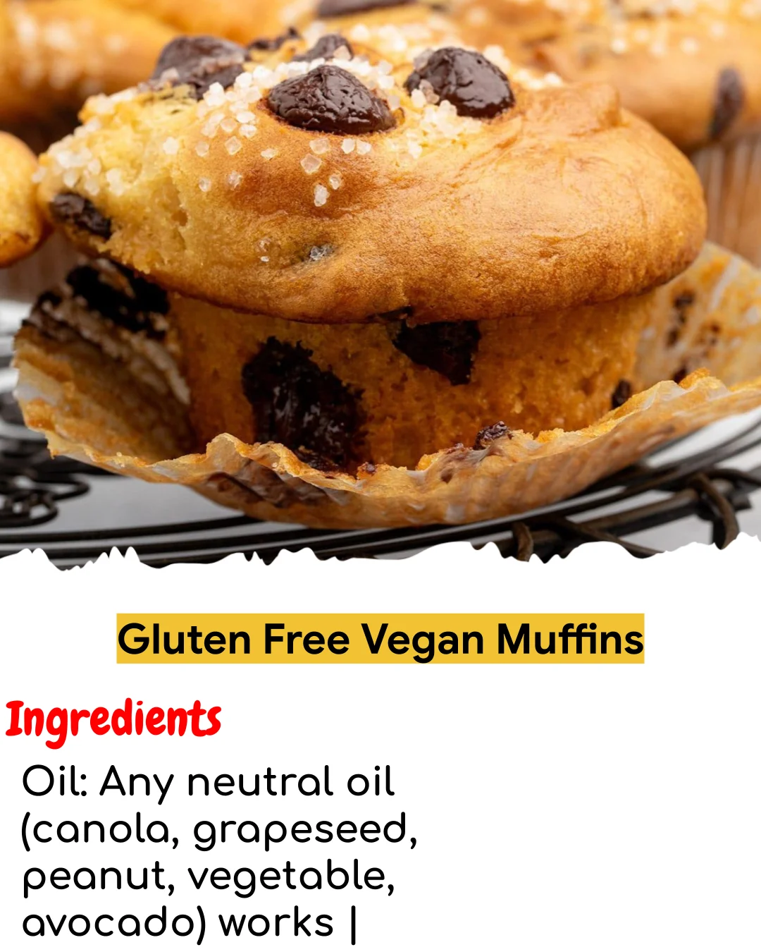 Gluten Free Vegan Muffins (Easy 60-Minute)