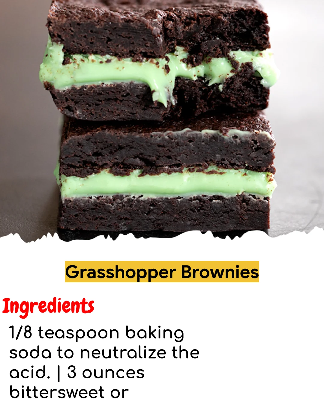 Grasshopper Brownies (Tested 10+ Times)