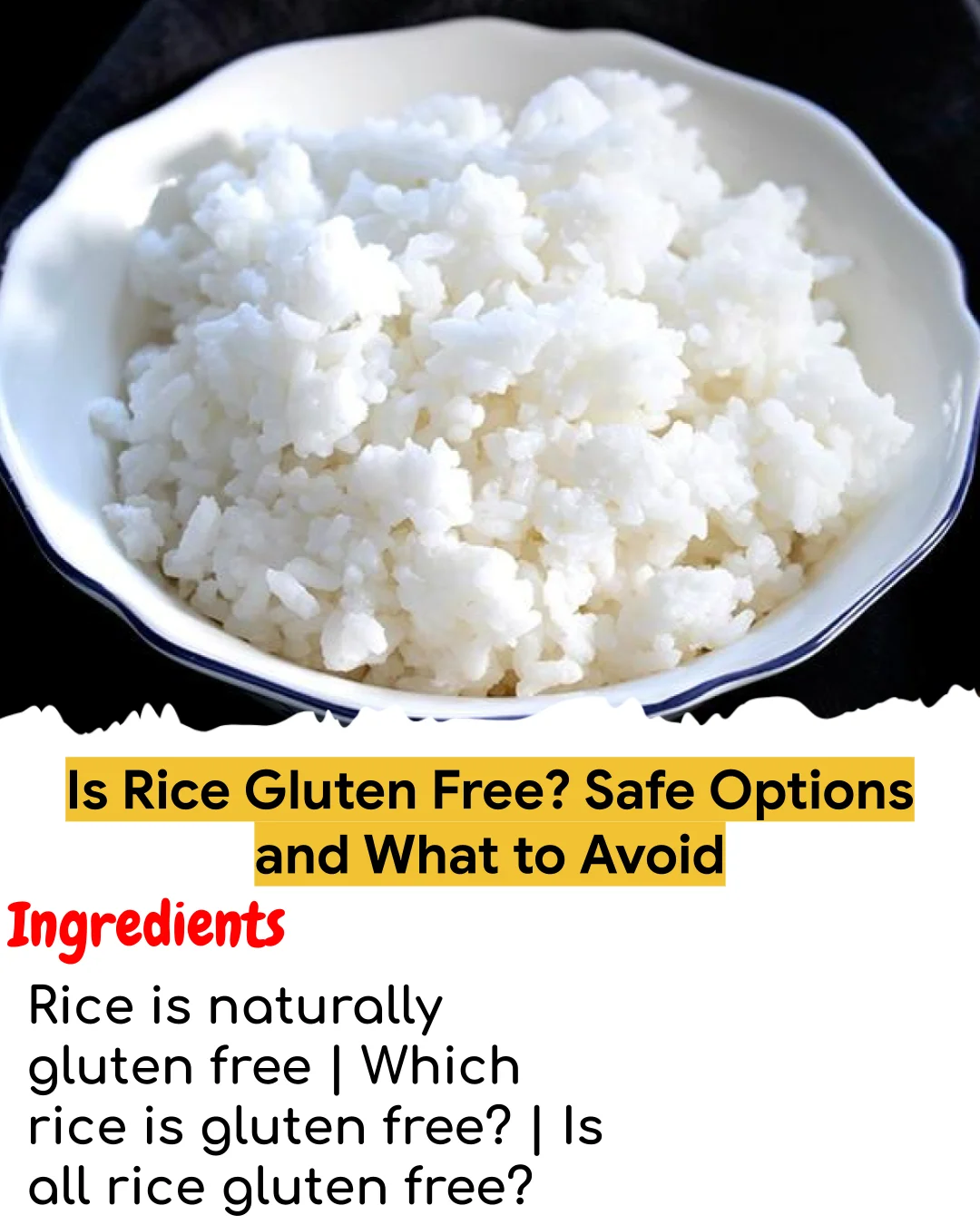 Is Rice Gluten Free? Safe Options and What to Avoid (Meal Prep Friendly)