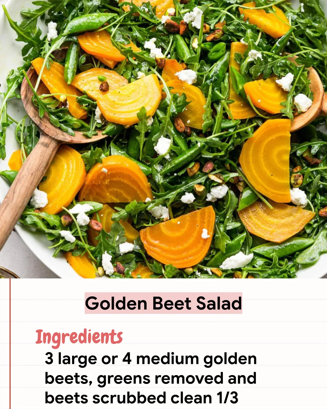 Low Carb Recipe Golden Beet Salad