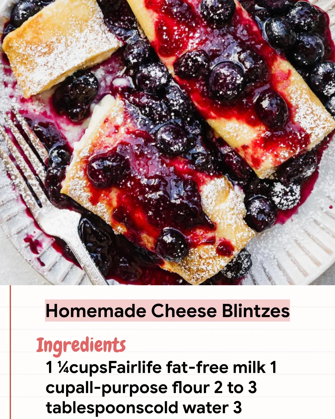 Low Carb Recipe Homemade Cheese Blintzes