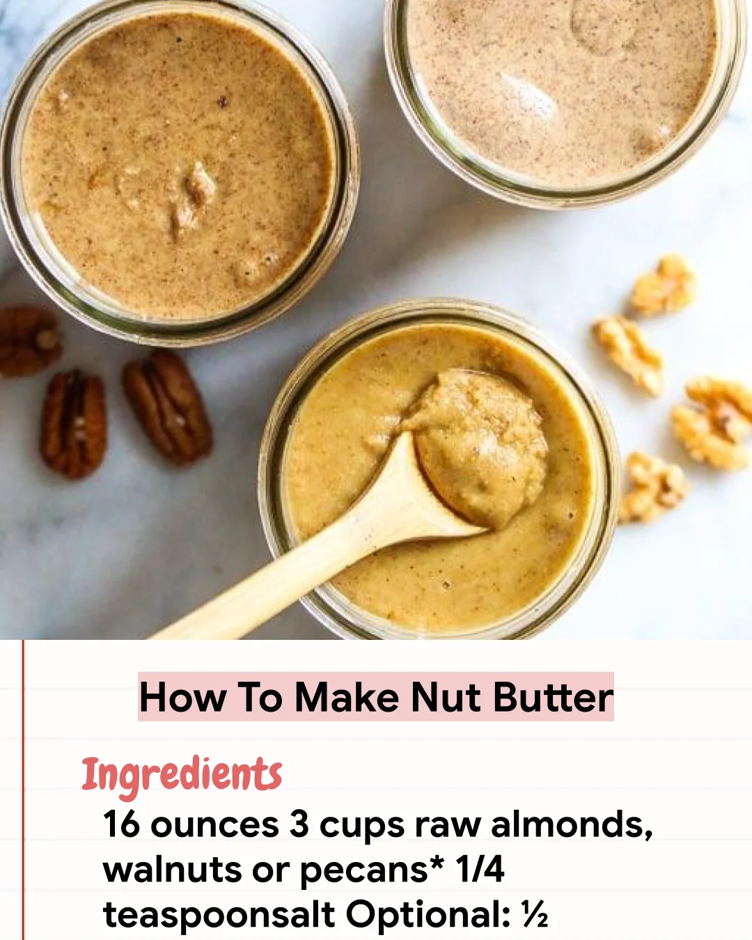 Low Carb Recipe How To Make Nut Butter