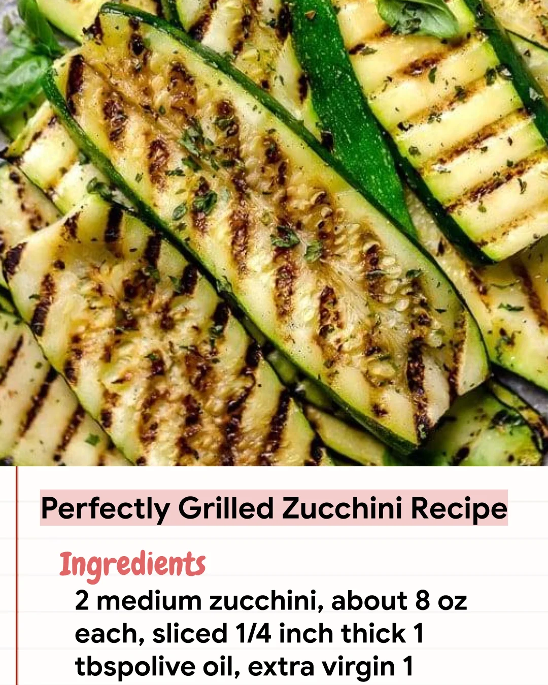 Low Carb Recipe Perfectly Grilled Zucchini Recipe