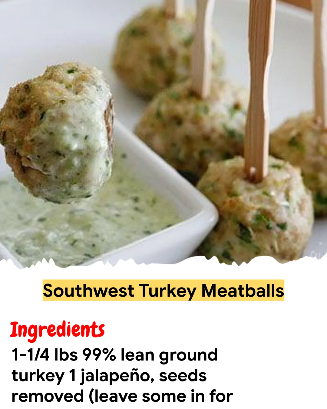 Meal Prep Recipe Southwest Turkey Meatballs