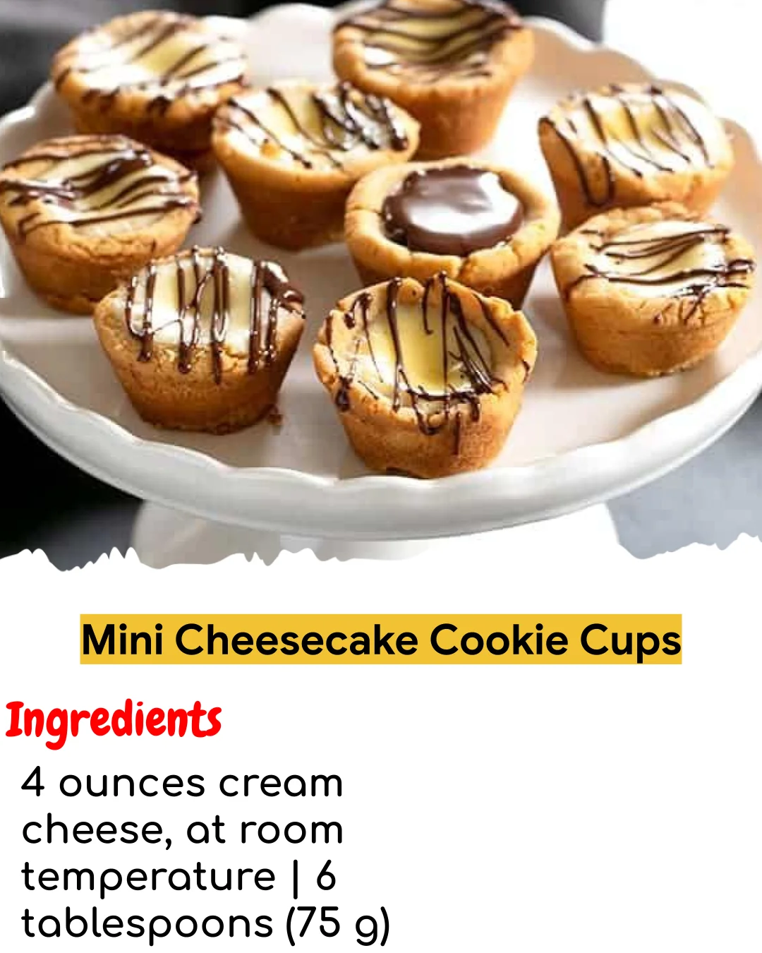 Mini Cheesecake Cookie Cups (Chef-Developed)