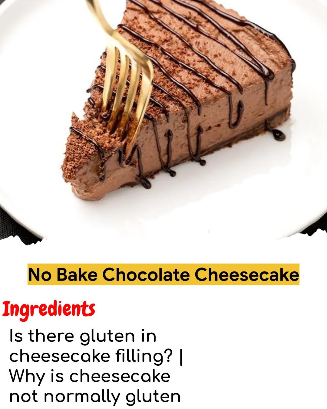 No Bake Chocolate Cheesecake (Meal Prep Friendly)