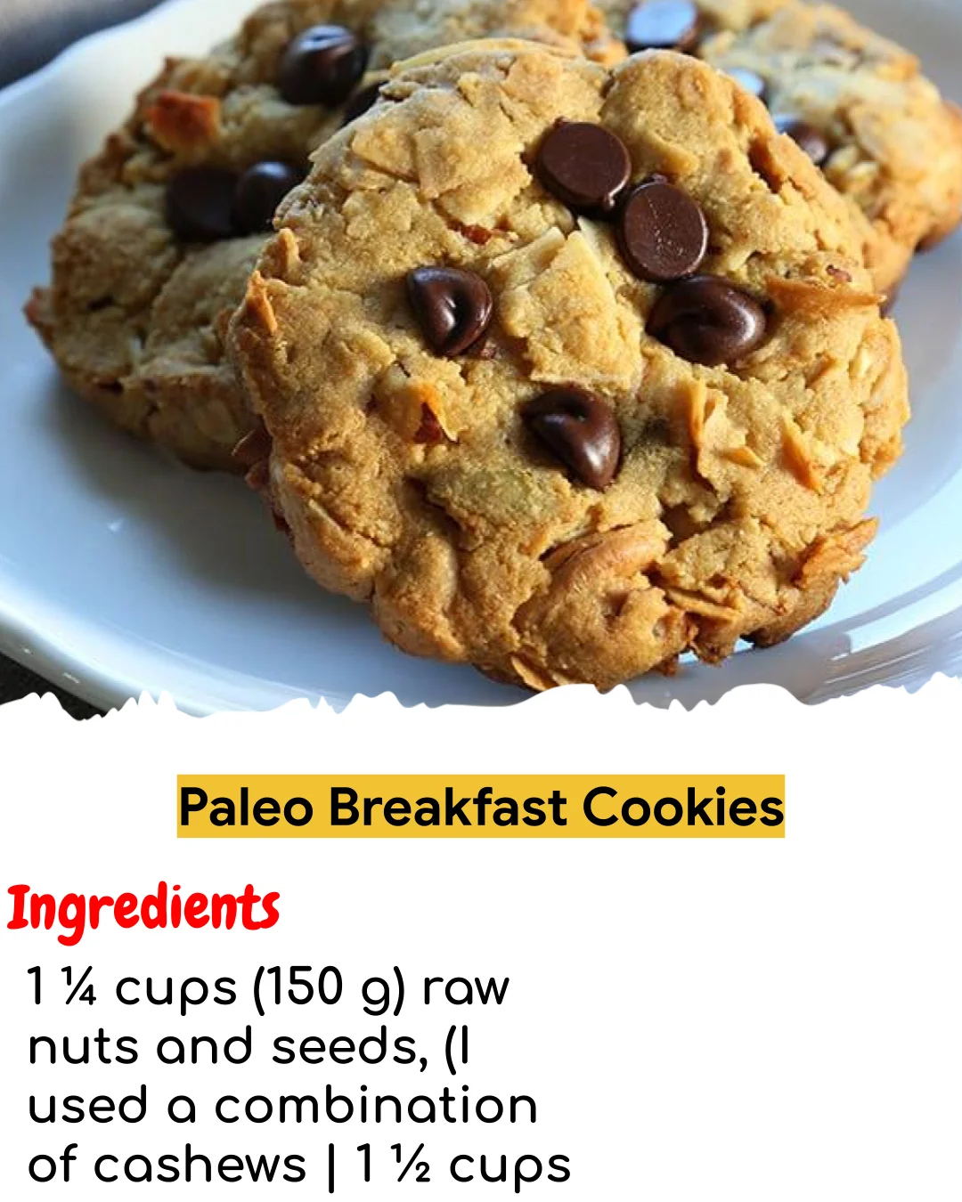 Paleo Breakfast Cookies (Chef-Developed)