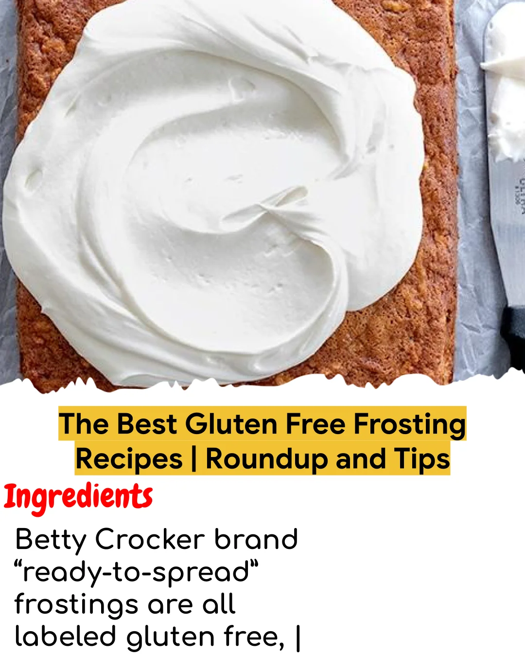 The Best Gluten Free Frosting Recipes | Roundup and Tips (Tested 10+ Times)