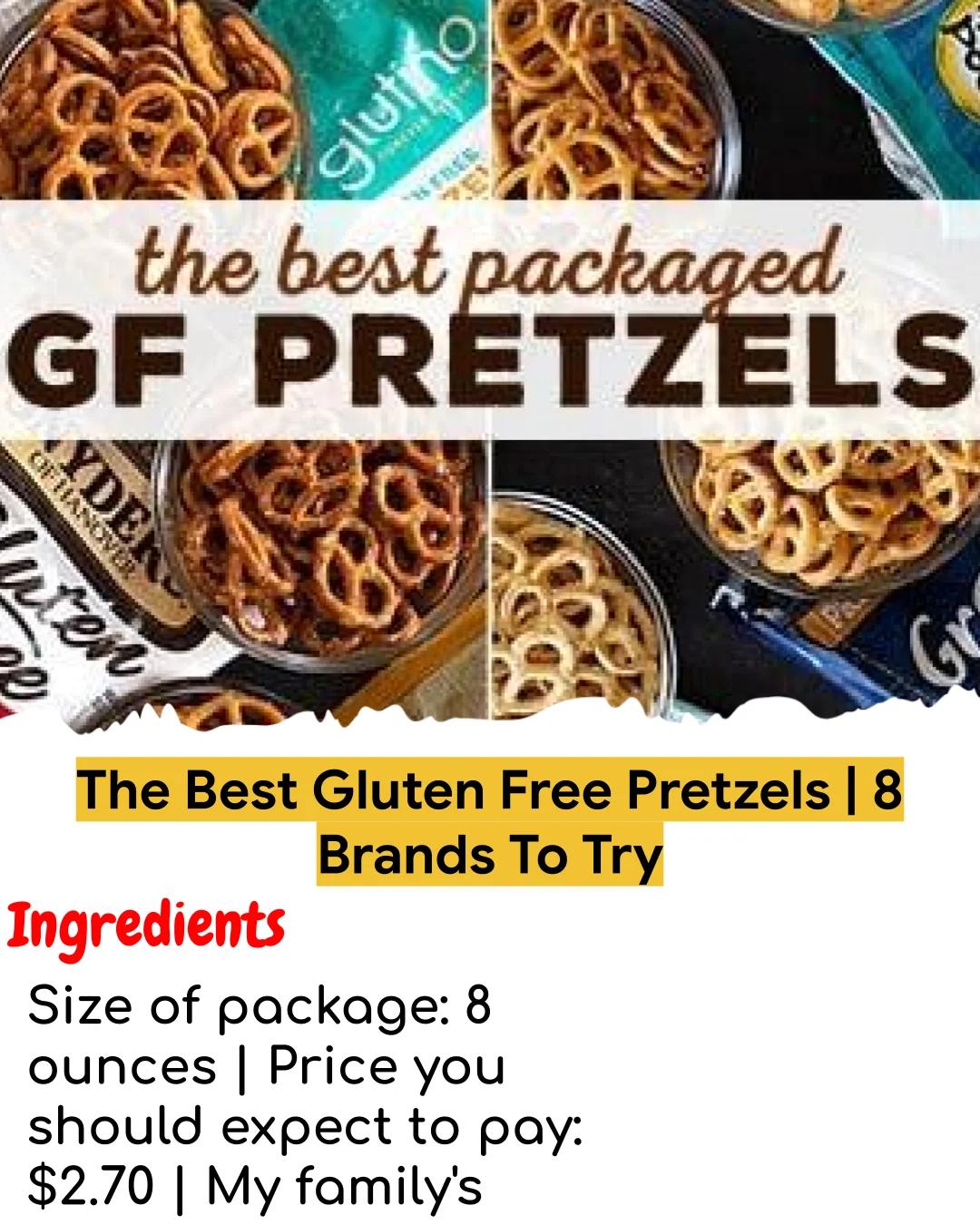 The Best Gluten Free Pretzels | 8 Brands To Try (Easy 60-Minute)