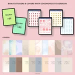 Digital Budget Planner, Digital Financial Budget Planner, Digital Finance Planner, Finance Tracker, Undated Budget Planner,GoodNotes Planner