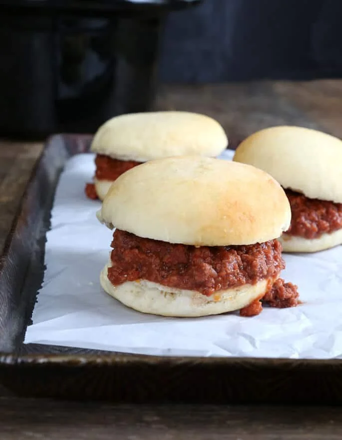 Slow Cooker Sloppy Joes