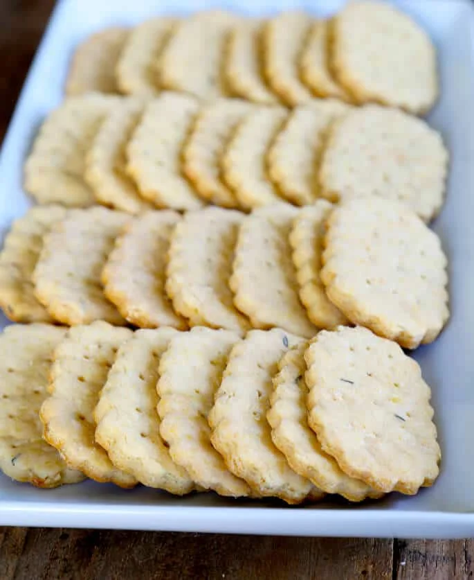 Gluten Free “Chicken-in-a-Biskit” Crackers