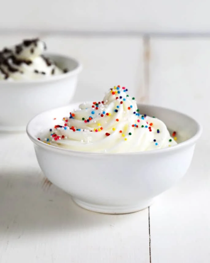 No Churn Frozen Yogurt