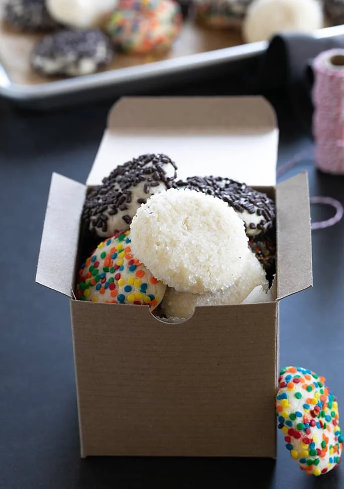 Gluten Free Drop Sugar Cookies