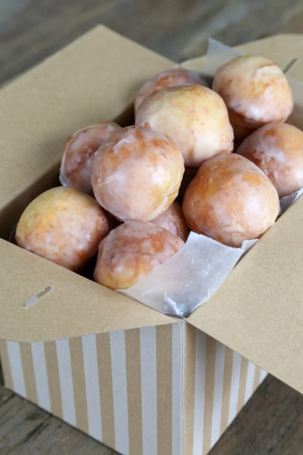Glazed Gluten Free Donut Holes