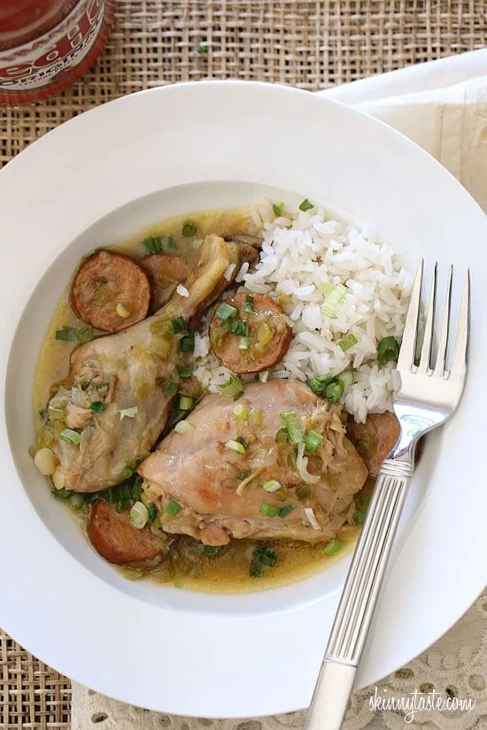 Chicken and Andouille Sausage Stew
