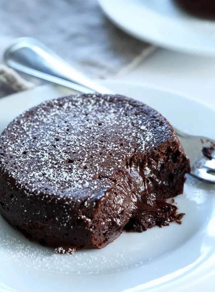 Gluten Free Chocolate Lava Cakes