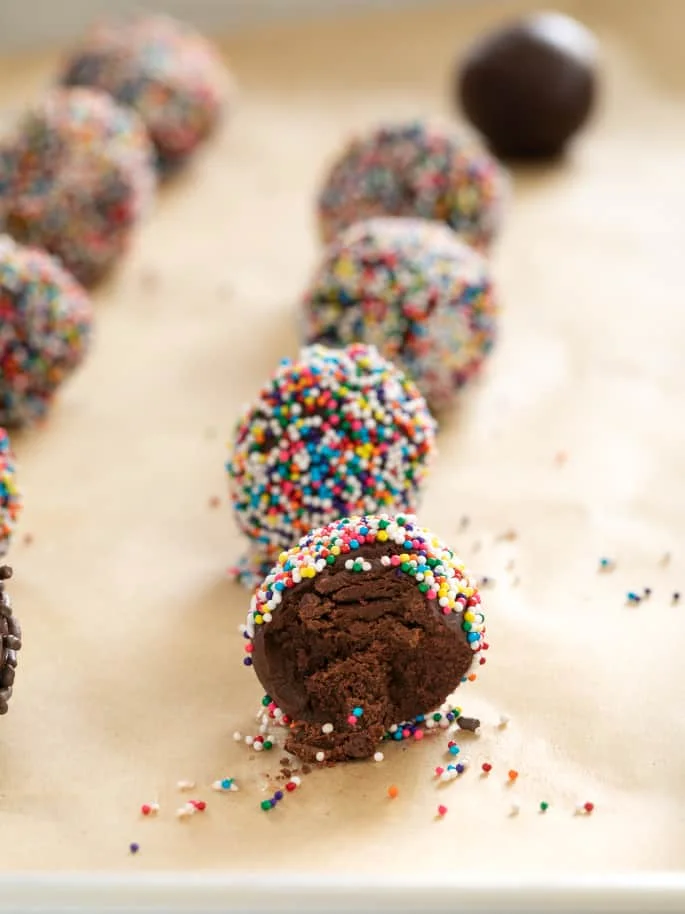 Easy Fudge Truffles