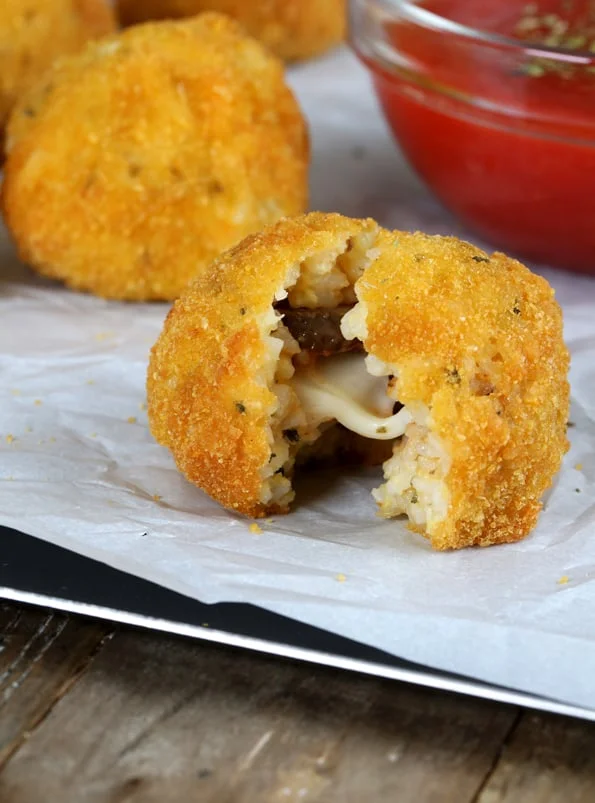 Gluten Free Arancini (Rice Balls)
