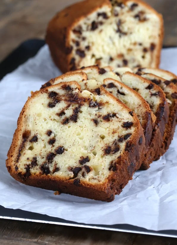 Gluten Free Chocolate Chip Yogurt Bread