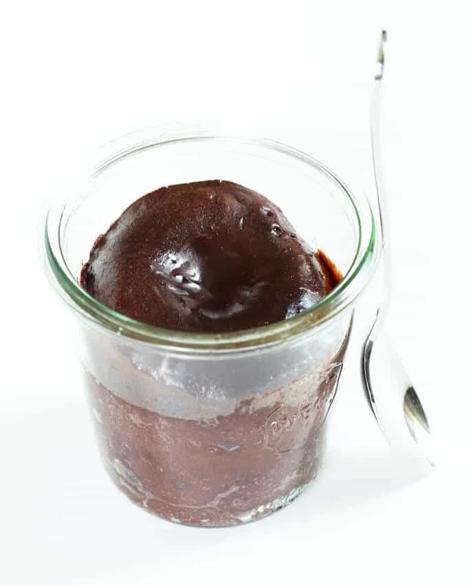 3 Ingredient Flourless Chocolate Cake | For One